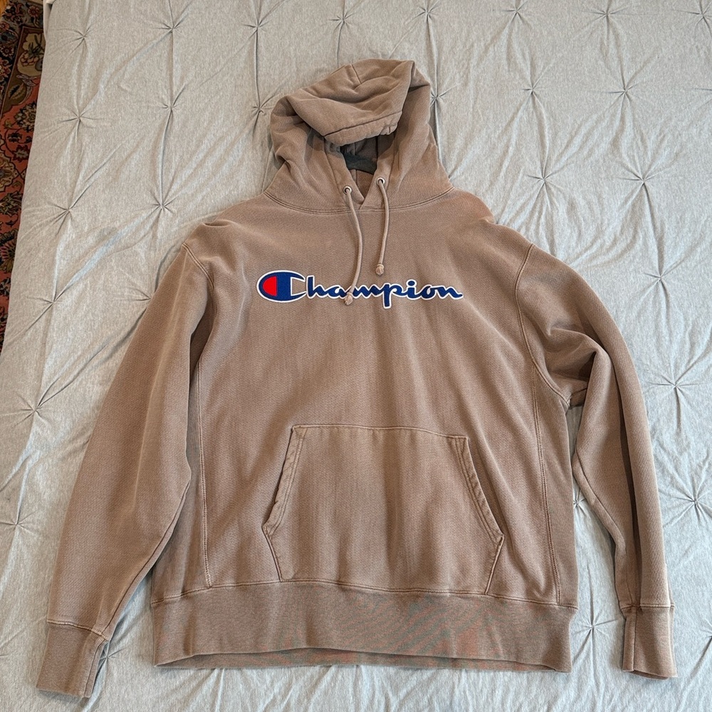 Champion Tan Hoodie